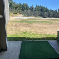 Columbia Super Range - Hitting area.  I thought I had enough space to swing the driver. I was wrong. :(