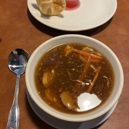 2. Hot and Sour Soup and 4. Crab Rangoons (6) 2. Hot and Sour Soup and 4. Crab Rangoons (6)
