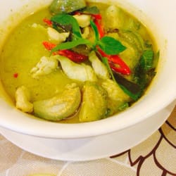 Restaurant Baan Thai - Poulet curry vert