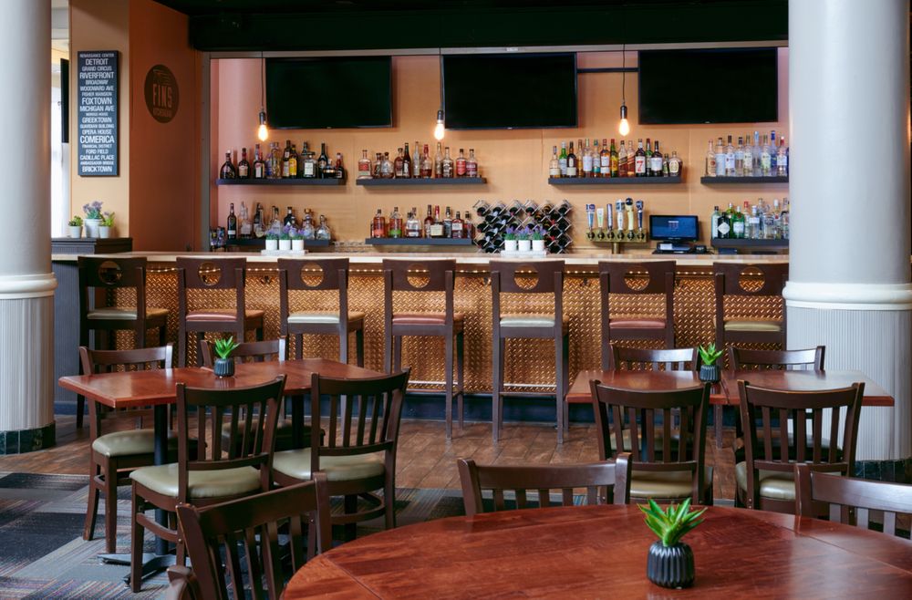 Food from FINS Kitchen & Bar