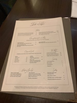 Menu photo 2 Steak & Lobster Harlington, XGL Menu photo 2 Steak & Lobster Harlington, XGL