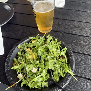 Frisby Cellars - My half of the Mediterranean salad - Wine Tasting Room Near Me - Dana Point, California