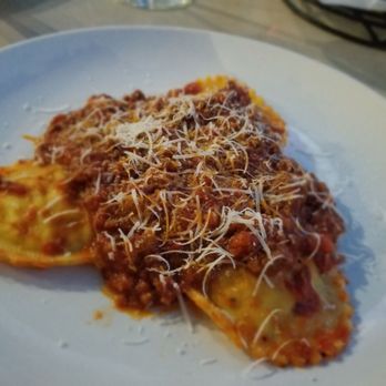 Cafe Murano - Ravioli bolognese sauce. Yummy - Italian Near Me - Altamonte Springs, Florida
