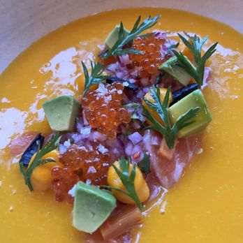 Llama Inn - Corvina Ceviche, Lime, Red Onion, Habanero, Cilantro, Sweet Potato - Peruvian Near Me - Brooklyn, New York Llama Inn - Corvina Ceviche, Lime, Red Onion, Habanero, Cilantro, Sweet Potato - Peruvian Near Me - Brooklyn, New York