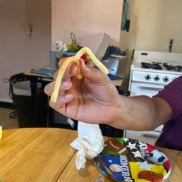 Raw French fries