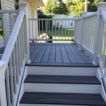 Timber & Stone - the steps leading up to the deck - General Contractors Near Me Timber & Stone - the steps leading up to the deck - General Contractors Near Me