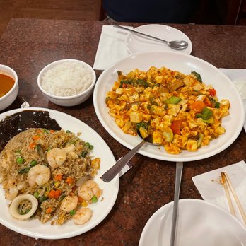 Da Rae Won Restaurant - Seafood fried rice and Mapo tofu - Chinese Near Me - Beltsville, Maryland