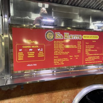 El Mayita - Menu and prices 06/10/2022 - Food Trucks Near Me - Stockton, California