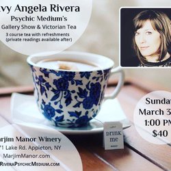 Ivy League Psychic Academy - Victorian Tea & Gallery Show (group reading) at the winery.