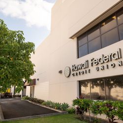 Hawaii Federal Credit Union - Parking Garage is also located on this side!