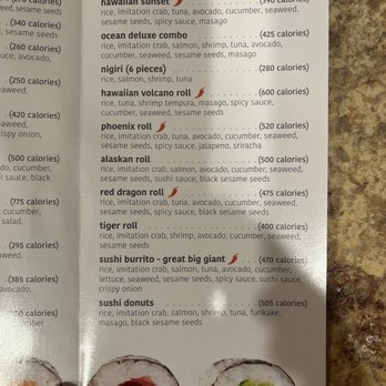 Meijer - Meijer's sushi menu - Department Stores Near Me - Bowling Green, Kentucky