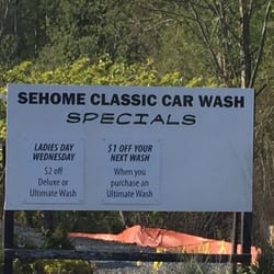Sehome Classic Car Wash - Specials