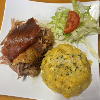 Merengue Restaurant and Bar - Mofongo with Pork Delicious - Dominican Near Me - El Paso, Texas Merengue Restaurant and Bar - Mofongo with Pork Delicious - Dominican Near Me - El Paso, Texas