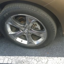 Fermano Car Wash - The Ultimate $25 + taxes with Tire Shine. Photo taken 2 hours later. Please tell me where's the tire shine we paid for.
