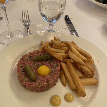 Marseille - STEAK TARTARE FRITES - French Near Me - New York, New York