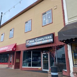 E-man Data Recovery. - Front of the building.