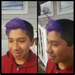 The House - Purple hair by Kristal