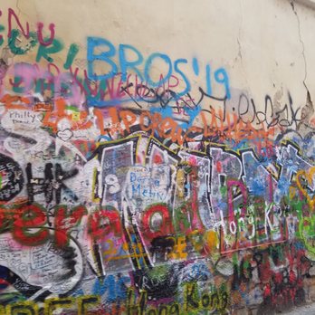 John Lennon Wall - Public Art Near Me - Prague, Puerto Rico John Lennon Wall - Public Art Near Me - Prague, Puerto Rico