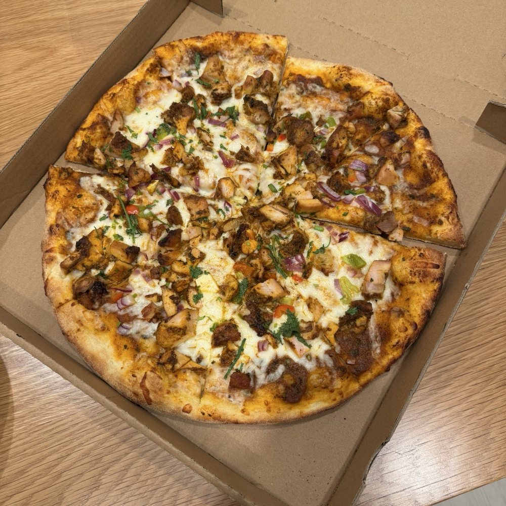 Tikka Pizza Kitchen - Butter Chicken Pizza - Pizza Near Me - Escondido, California Tikka Pizza Kitchen - Butter Chicken Pizza - Pizza Near Me - Escondido, California