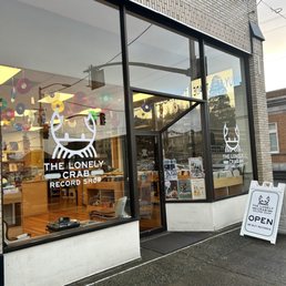Exterior photo of The Lonely Crab Record Shop - Astoria, Oregon Exterior photo of The Lonely Crab Record Shop - Astoria, Oregon