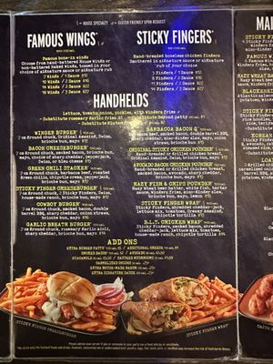 Menu photo 1 WINGERS Restaurant & Alehouse Vernal, UT Menu photo 1 WINGERS Restaurant & Alehouse Vernal, UT