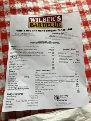 Wilber's Barbecue by null