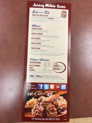 Menu photo 2 Jersey Mike's Subs Warwick, RI