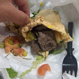 Steak Kabab wrap Steak Kabab wrap
