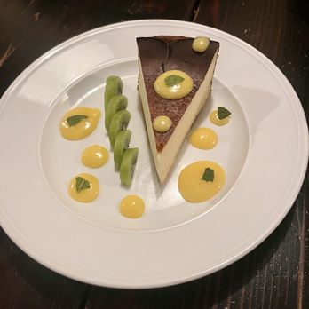 The Spoon Trade - Basque Style Cheesecake with lemon curd and kiwi - New American Near Me - Grover Beach, California The Spoon Trade - Basque Style Cheesecake with lemon curd and kiwi - New American Near Me - Grover Beach, California