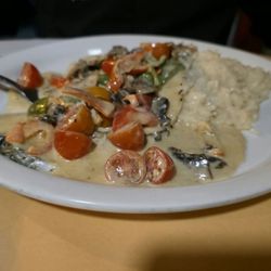 Moments at Scannicchios - Branzino special