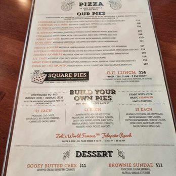 Zoli's NY Pizza - Pizza Near Me - Addison, Texas