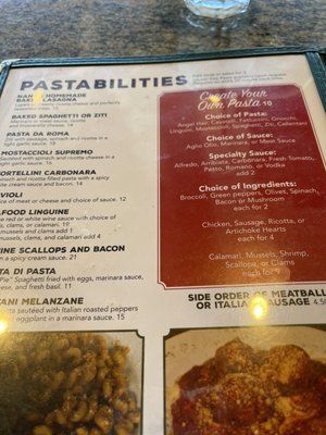 Menu photo 2 Caliendo's Restaurant & Bar Winfield, IL