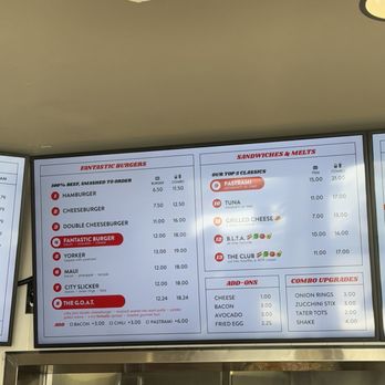 Eat Fantastic - Burgers and sandwiches menu. Sorry for the glare - Burgers Near Me - Redondo Beach, California Eat Fantastic - Burgers and sandwiches menu. Sorry for the glare - Burgers Near Me - Redondo Beach, California