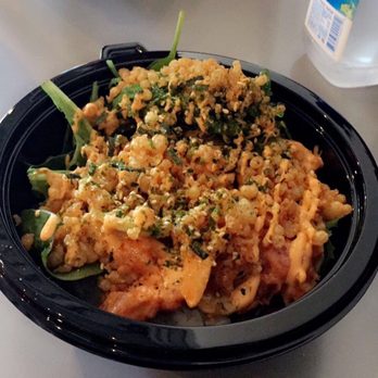 Pokiology - Half half (rice/salad), spicy tuna (3 scoop), seaweed salad, cucumber, spicy masago, ect - Poke Near Me - Chicago, Illinois Pokiology - Half half (rice/salad), spicy tuna (3 scoop), seaweed salad, cucumber, spicy masago, ect - Poke Near Me - Chicago, Illinois