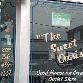 The Sweet Oasis - The sign says it all. - Ice Cream & Frozen Yogurt Near Me - Norridge, Illinois