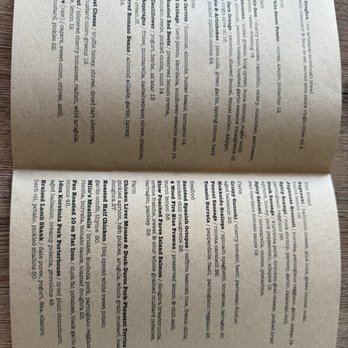 Moody Rooster - Menu - New American Near Me - Westlake Village, California