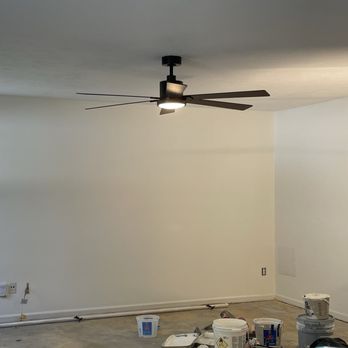 Precision Painting Group And Contracting - This was was a dark gray blue - Painters Near Me