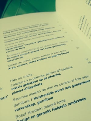 Menu photo 7 Comptoir des Galeries Brussels, BRU Menu photo 7 Comptoir des Galeries Brussels, BRU