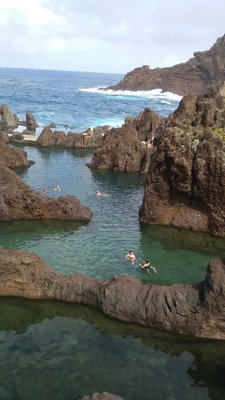 Porto Moniz Natural Swimming Pools by null