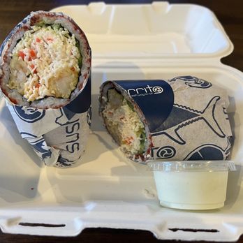 Sushirrito - Sumo Crunch (with Wasabi Aioli) - Sushi Bars Near Me - Lafayette, California
