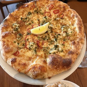 Annesso Pizzeria - Scampi Pizza - Italian Near Me - Fresno, California Annesso Pizzeria - Scampi Pizza - Italian Near Me - Fresno, California