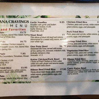 Ohana Cravings - Menu - Hawaiian Near Me - Riverside, California Ohana Cravings - Menu - Hawaiian Near Me - Riverside, California