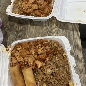 Chow Time - Ma po tofu and spring rolls - Chinese Near Me - Seekonk, Massachusetts