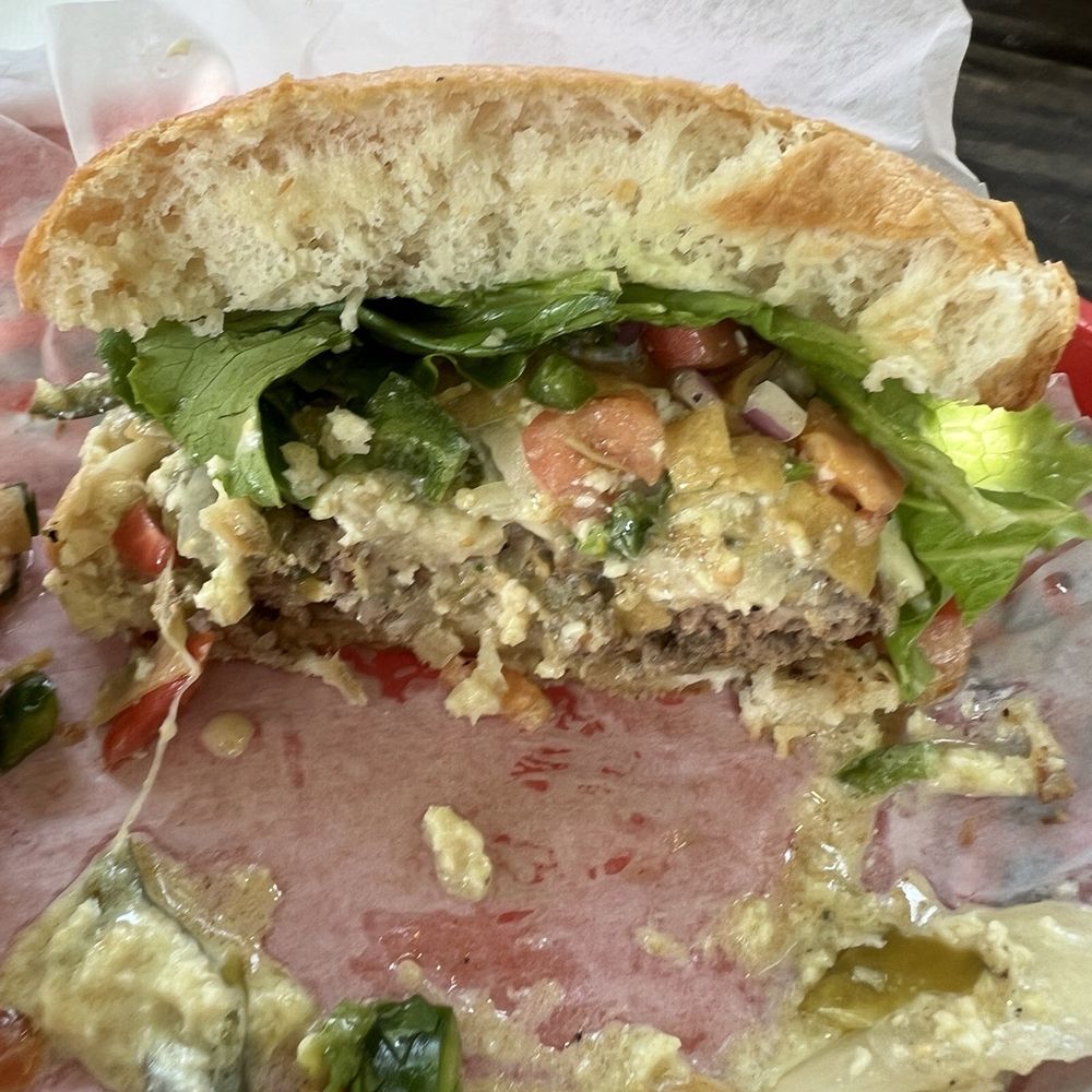 Hondo's - Poblano Green Chili Burger - Bars Near Me - Fredericksburg, Texas Hondo's - Poblano Green Chili Burger - Bars Near Me - Fredericksburg, Texas