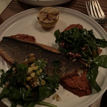 The Lark - Cast Iron Mediterranean Branzino - New American Near Me - Santa Barbara, California The Lark - Cast Iron Mediterranean Branzino - New American Near Me - Santa Barbara, California