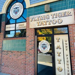 Exterior photo of Flying Tiger Tattoo - New Britain, Connecticut Exterior photo of Flying Tiger Tattoo - New Britain, Connecticut