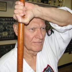 Rising Sun Karate - Karate is for everyone! Mr. Dwight, 75, is our most senior student.