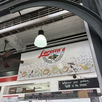 Loretta's Authentic Pralines - Loretta's signage - Candy Stores Near Me - New Orleans, Louisiana