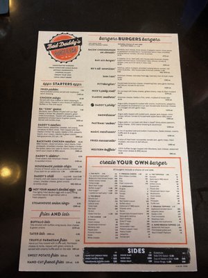 Menu photo 6 Bad Daddys Burger Bar Norman, OK Menu photo 6 Bad Daddys Burger Bar Norman, OK