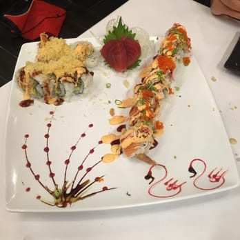 Sushi Fighter - From left to right: XXX , tuna sashimi , updated rainbow - Sushi Bars Near Me - Moraga, California Sushi Fighter - From left to right: XXX , tuna sashimi , updated rainbow - Sushi Bars Near Me - Moraga, California